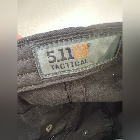 5.11 Tactical Mens Baseball Cap Hat Army Green Hook And Loop One Size - Picture 9 of 9